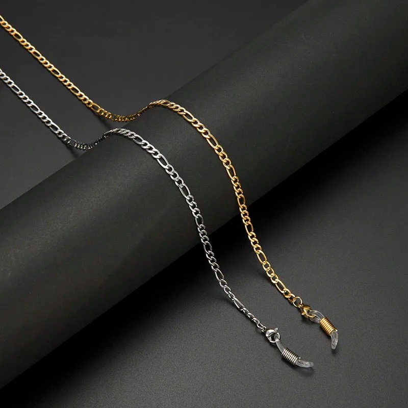Stainless Steel Gold Color Eye - огляд і ціна Men'S Fashion Gold Chain