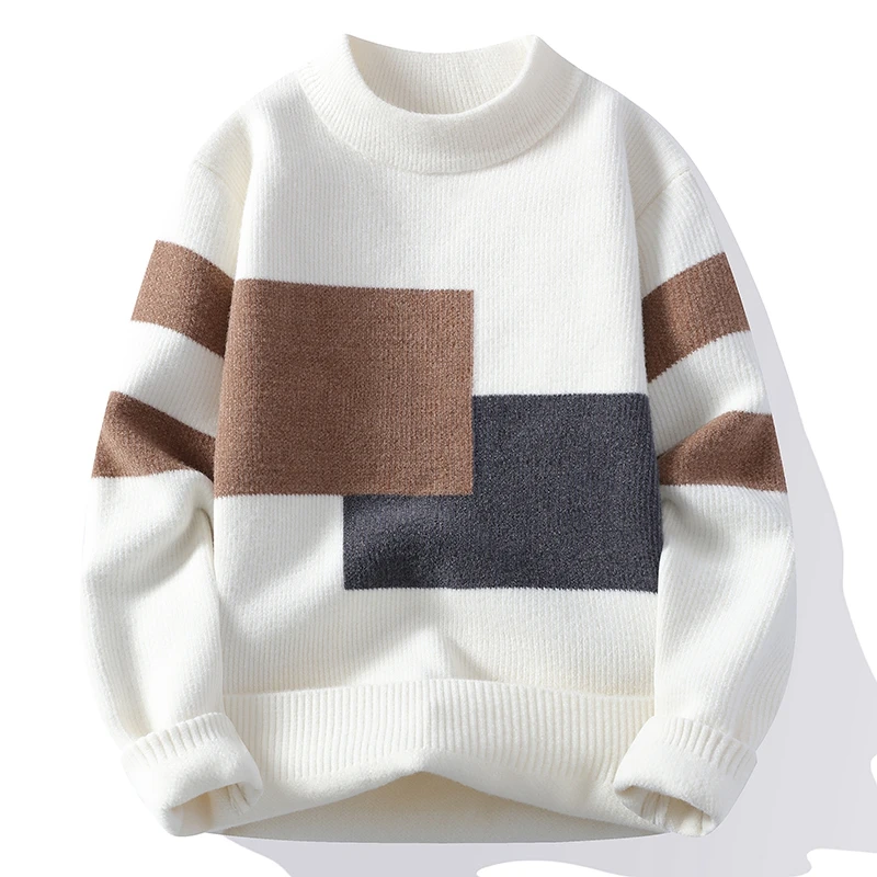 Autumn Winter New Men's Sweate - огляд і ціна Mens Fashion Mullet