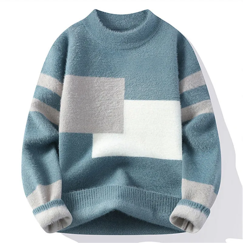 Autumn Winter New Men's Sweate - огляд і ціна Mens Fashion Mullet