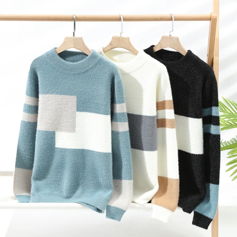 Autumn Winter New Men's Sweate - огляд і ціна Mens Fashion Mullet