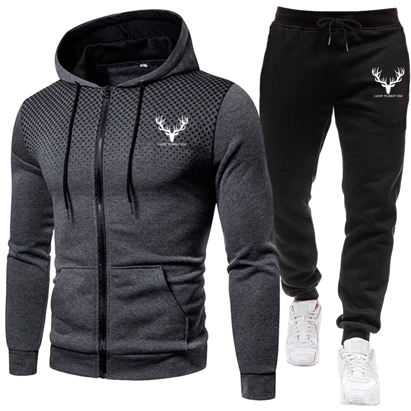 2026 New Arrival Men's Set Zip - огляд і ціна Jogger Sweatpants Men