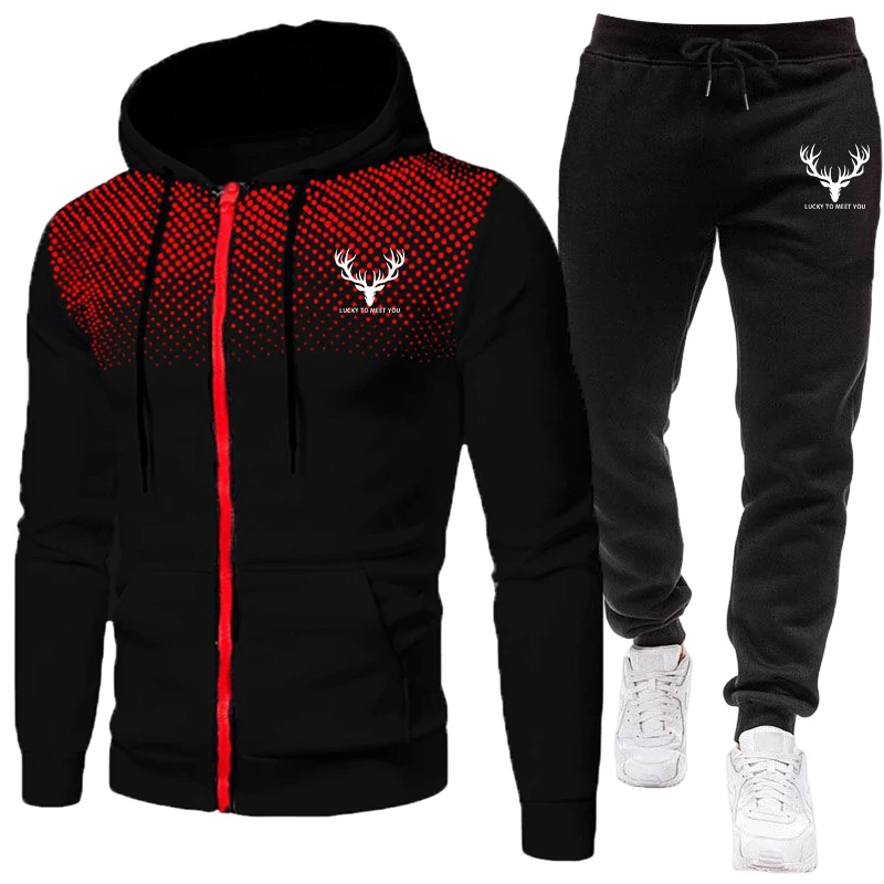 2026 New Arrival Men's Set Zip - огляд і ціна Jogger Sweatpants Men