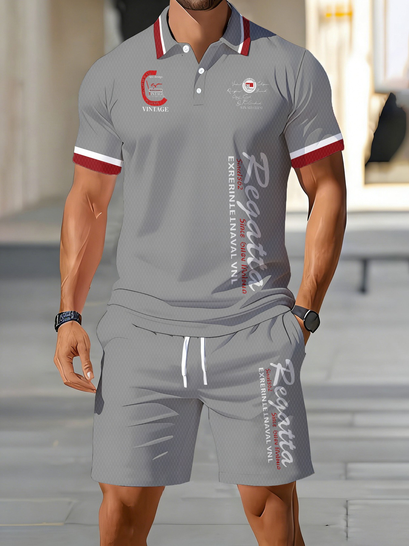 2026 Summer American Men's Pol - огляд і ціна Men'S Fashion Polo Shirt