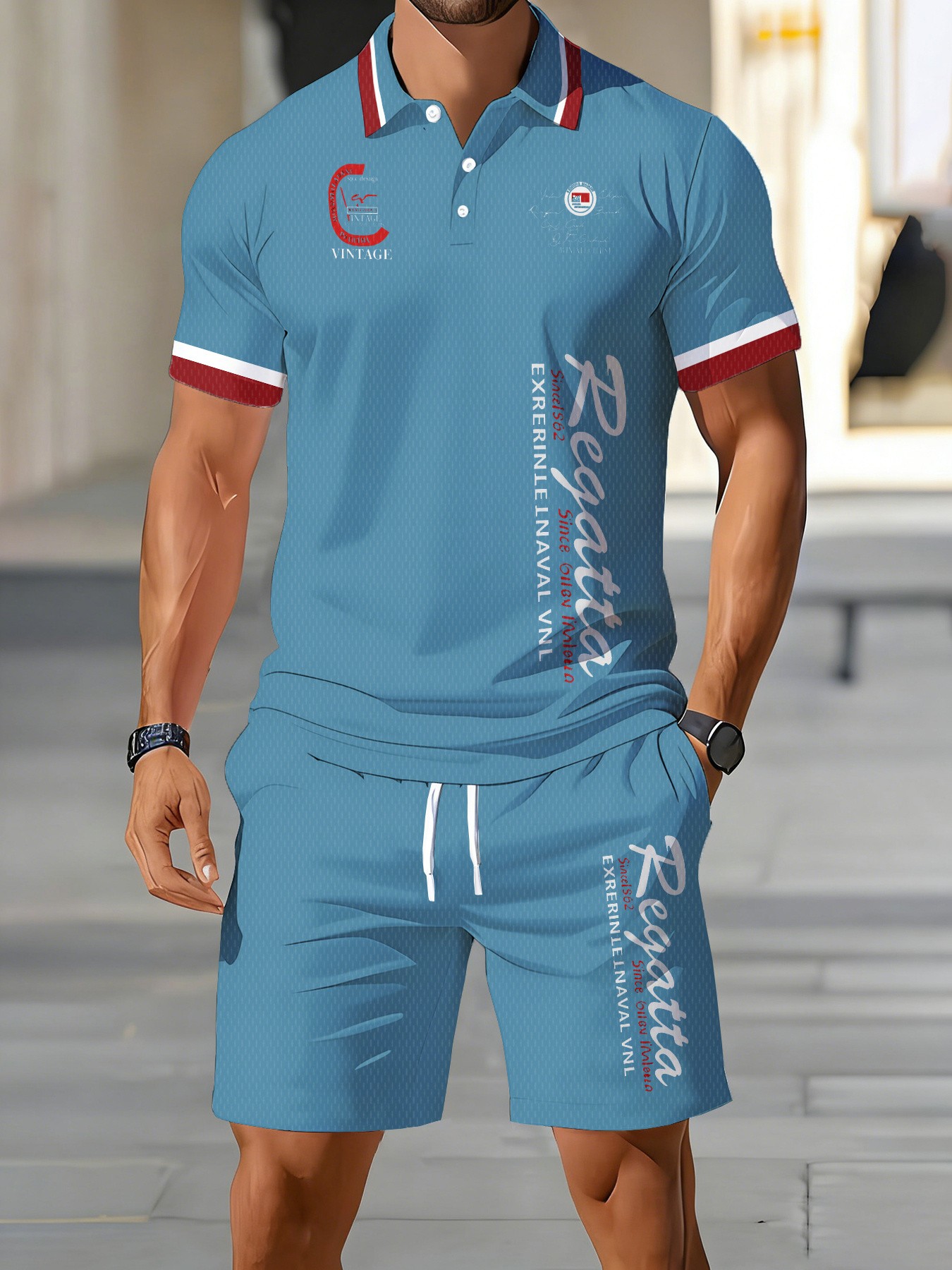 2026 Summer American Men's Pol - огляд і ціна Men'S Fashion Polo Shirt