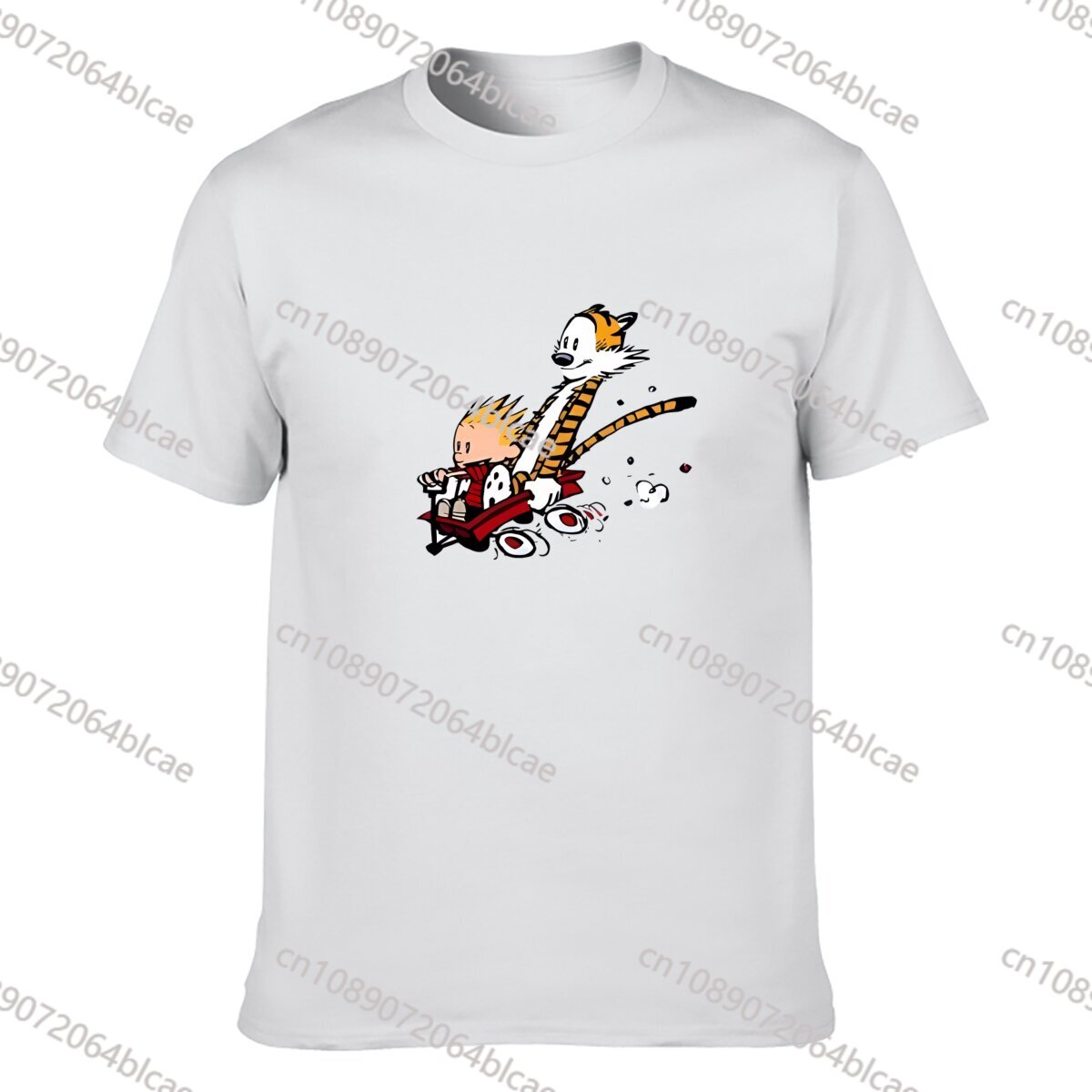 C-Calvin and H-Hobbes T Shirt  - огляд і ціна Mens Fashion Combination