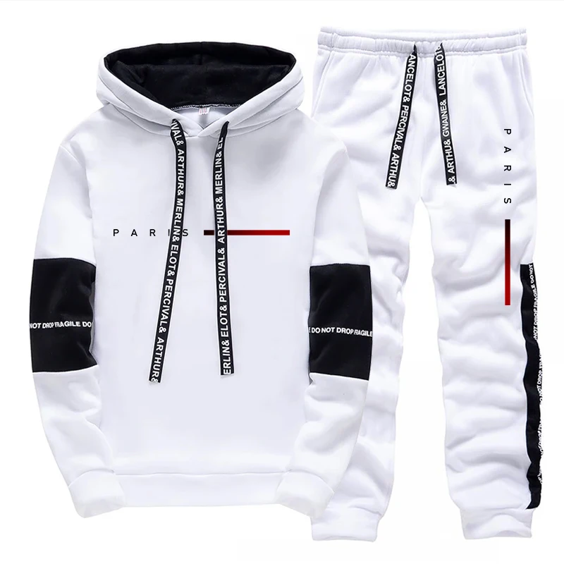 Men's Set Paris Fashion Hoodie - огляд і ціна Mens Fashion Streetwear