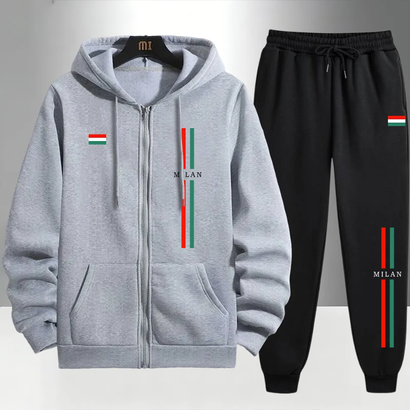 2026 Italy Printed Men's Set Z - огляд і ціна Jogger Sweatpants Men