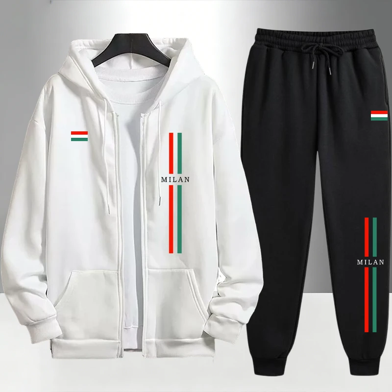 2026 Italy Printed Men's Set Z - огляд і ціна Jogger Sweatpants Men