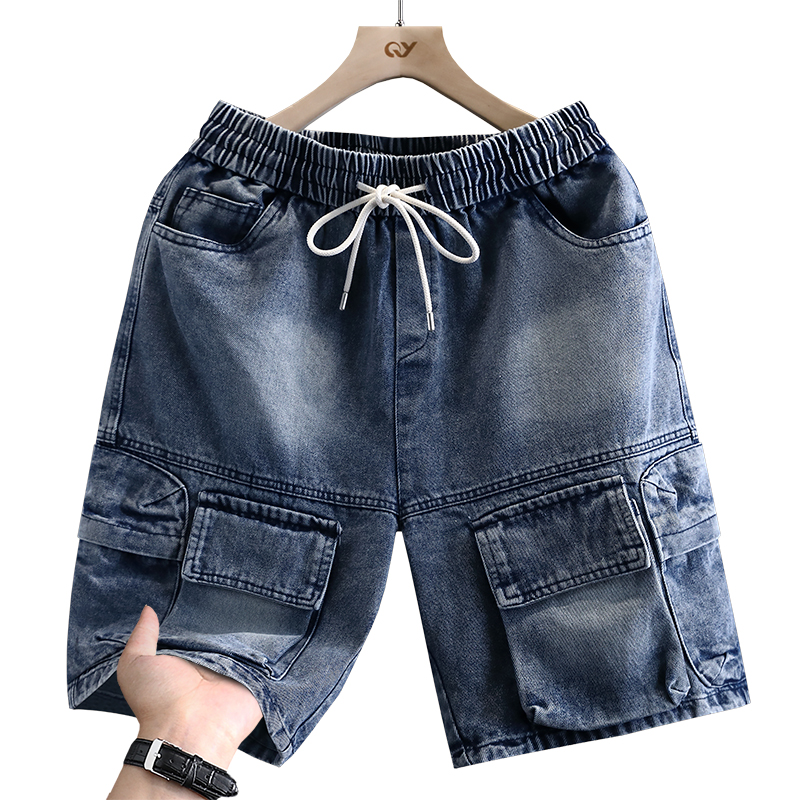 Men's Cargo Shorts New Summer  - огляд і ціна Mens Fashion Denim