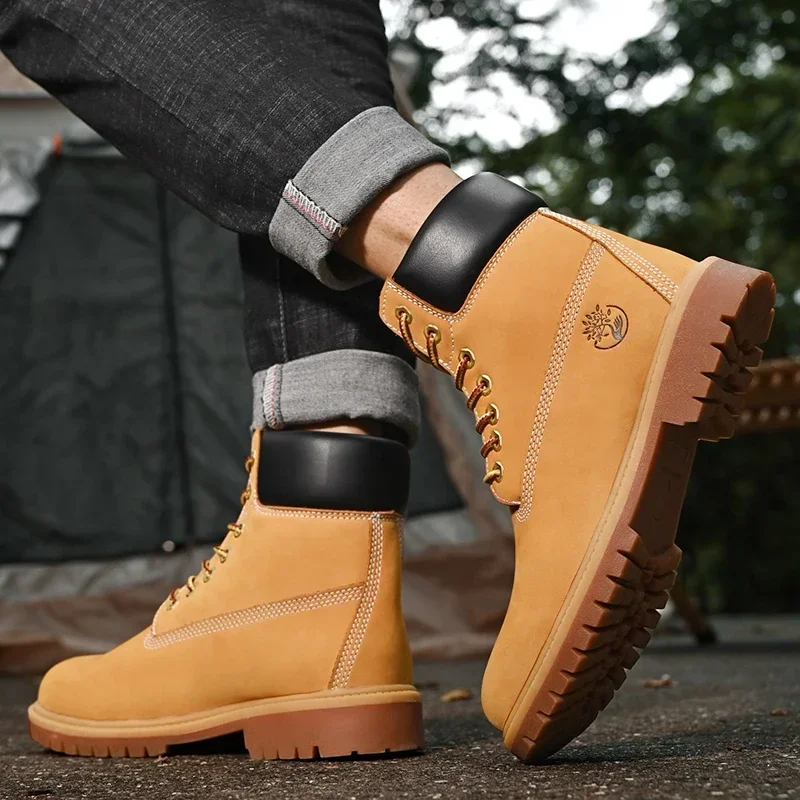 Boots Men High Top Boots High  - огляд і ціна Men'S Fashion For 30 Year Olds