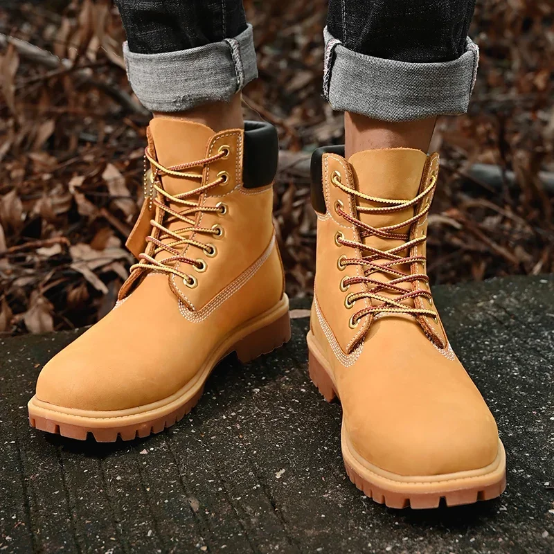 Boots Men High Top Boots High  - огляд і ціна Men'S Fashion For 30 Year Olds