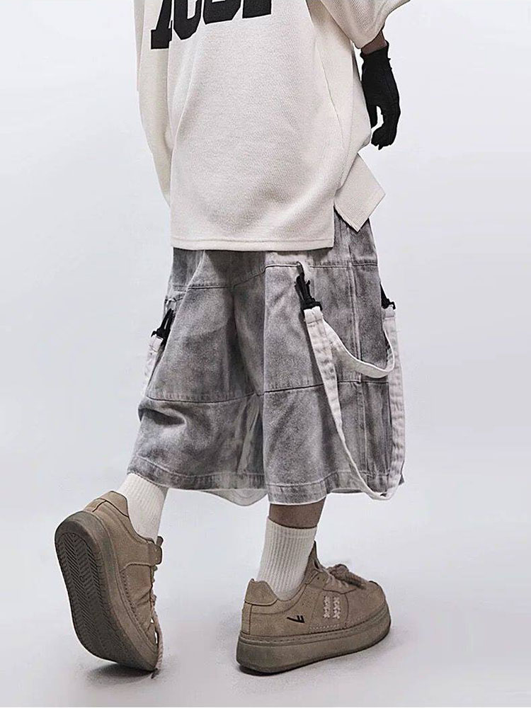 Retro Hip-hop Men's Ripped Jea - огляд і ціна Men Fashion Jeans