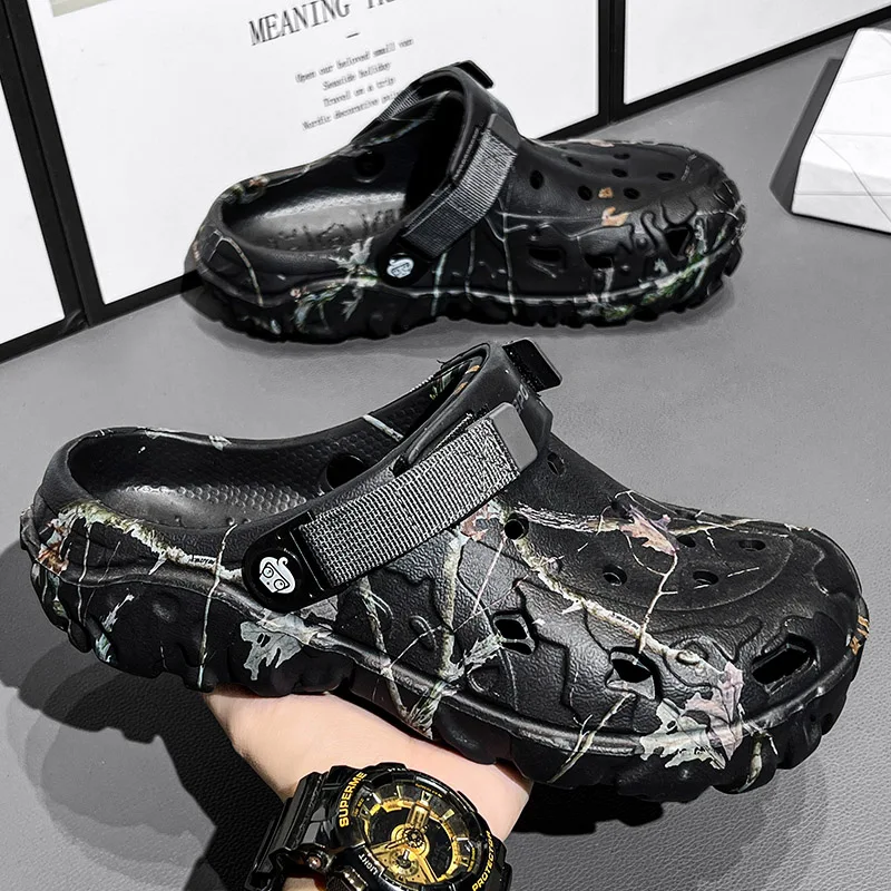 Summer Women's and Men's Clogs - огляд і ціна Mens Fashion Mullet